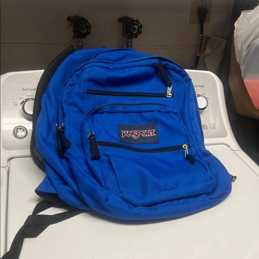 Jansport Classic Blue Backpack like new hardily used